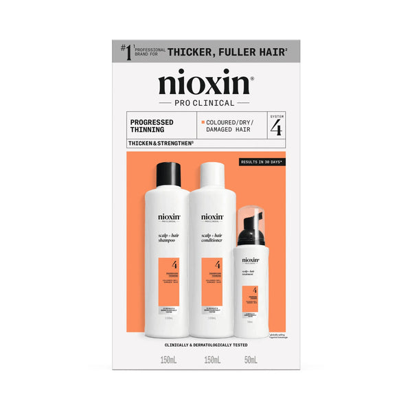 Nioxin Scalp + Hair Thickening System 4 Trial Kit - Haircare