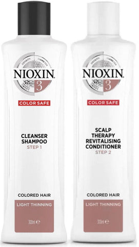 Nioxin System 3 Cleanser Shampoo & Conditioner Set 300mL