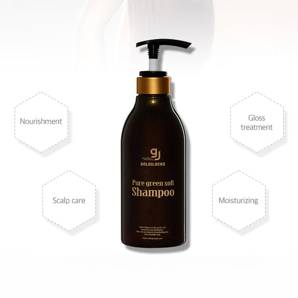 NK Goldilocks Pure Green Soft Shampoo 500ml - Hair Care