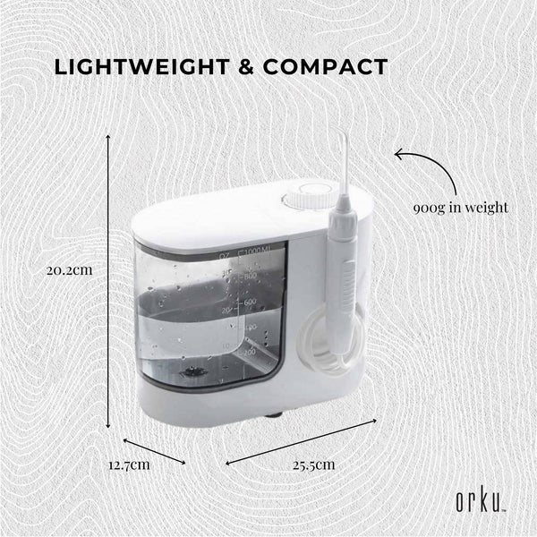 Orku 1000ml Water Flosser Electric Oral Irrigator