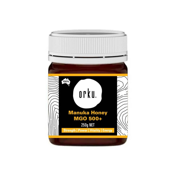 Orku 250g MGO 500+ Australian Manuka Honey - 100% Raw