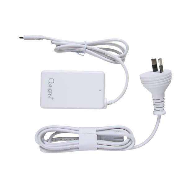 Oxhorn Type C GaN Charger 65W White - Electronics > Battery