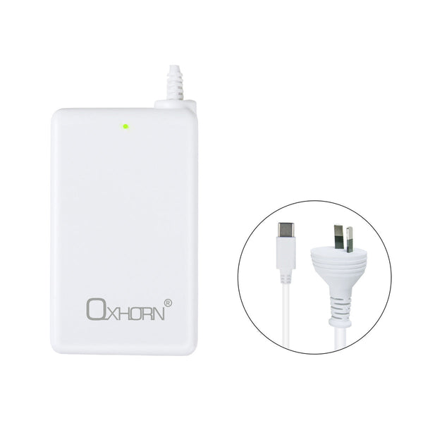 Oxhorn Type C GaN Charger 65W White - Electronics > Battery