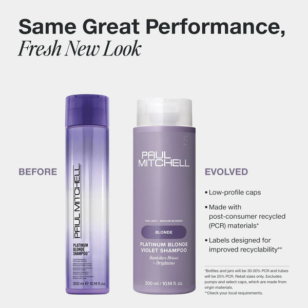 Paul Mitchell Platinum Blonde Violet Shampoo - Haircare