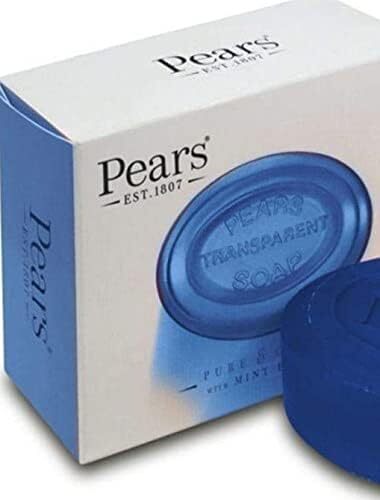 Pears Transparent Soap Bar Pure and Gentle with Mint