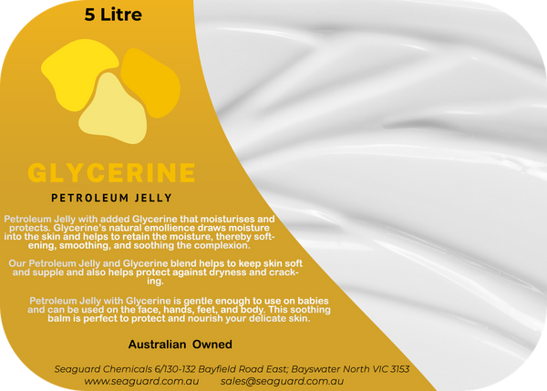 Petroleum Jelly with added Glycerine 5 litre - Commercial >