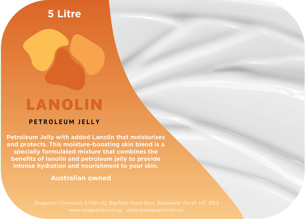 Petroleum Jelly with added Lanolin 5 litre - Commercial >