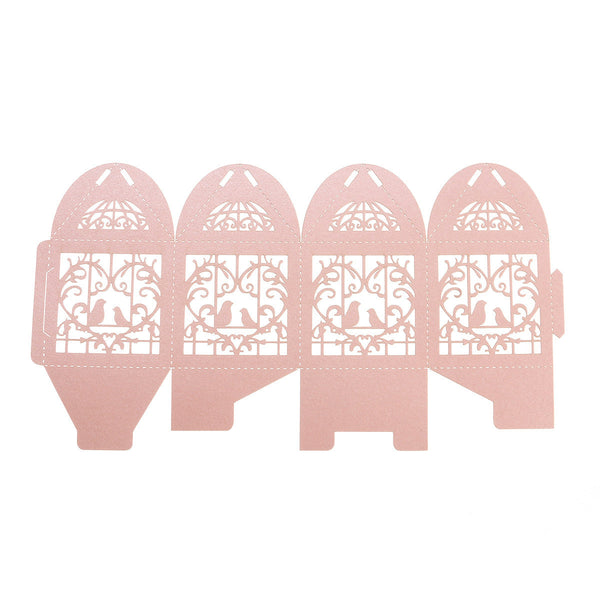 Pink Dove Bird Heart Baby Birth naming Ceremony Bomboniere