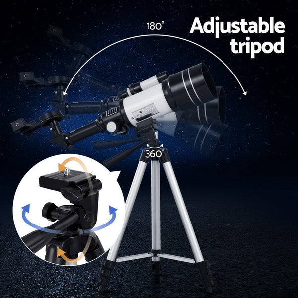 Portable 150X HD Astronomy Telescope with Tripod Optical
