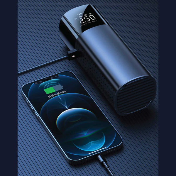Portable Tyre Inflator - Rechargeable Car Bike Tire Air