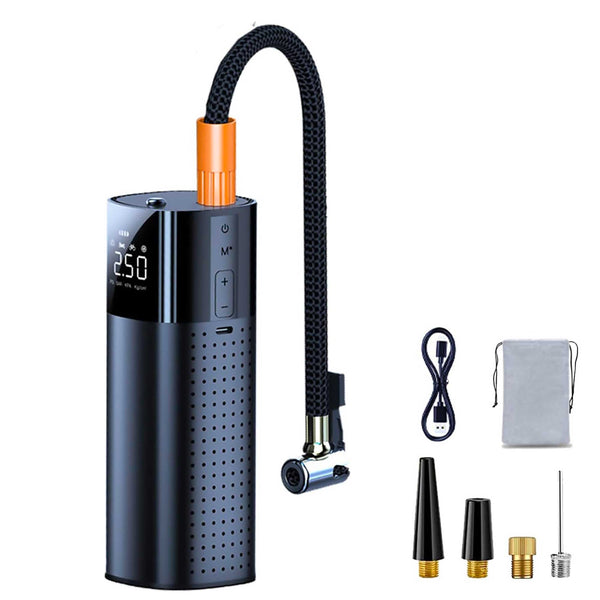 Portable Tyre Inflator - Rechargeable Car Bike Tire Air