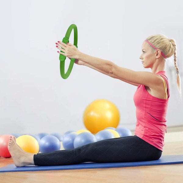 Powertrain Pilates Ring Band Yoga Home Workout Exercise
