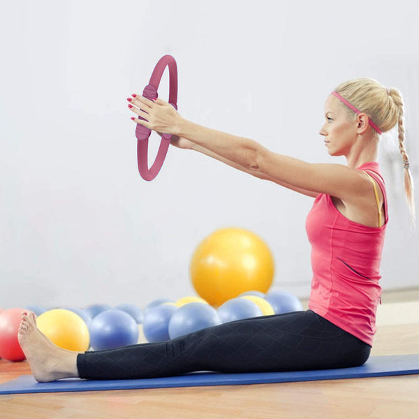 Powertrain Pilates Ring Band Yoga Home Workout Exercise