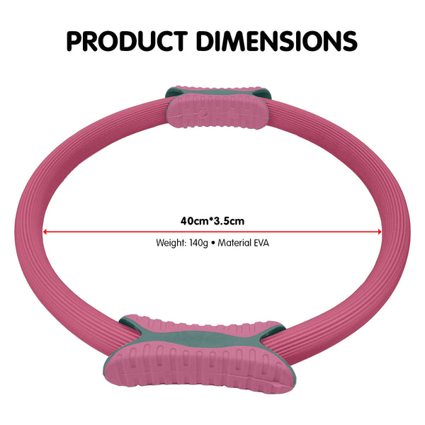 Powertrain Pilates Ring Band Yoga Home Workout Exercise