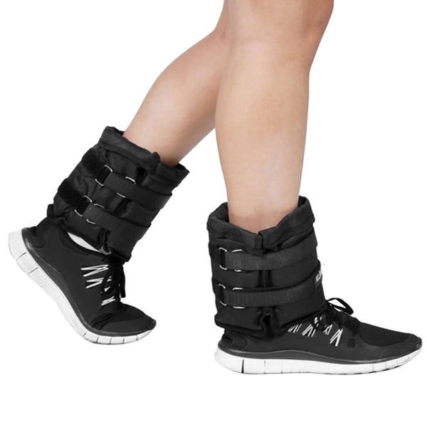 Powertrain Sports Pair 1kg Adjustable Ankle Weights Gym