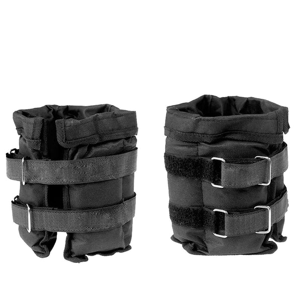 Powertrain Sports Pair 1kg Adjustable Ankle Weights Gym