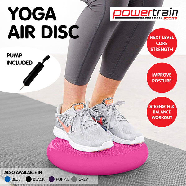 Powertrain Yoga Stability Disc Home Gym Pilates Balance