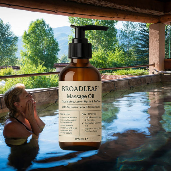 Premium Broadleaf Hemp & Camelina Massage Oil