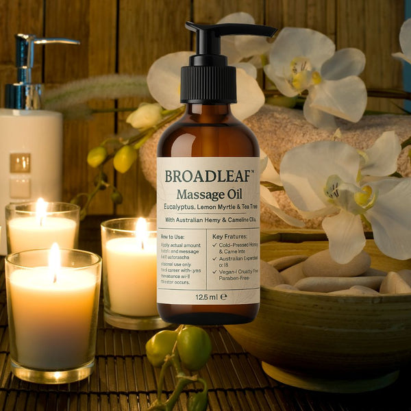 Premium Broadleaf Hemp & Camelina Massage Oil
