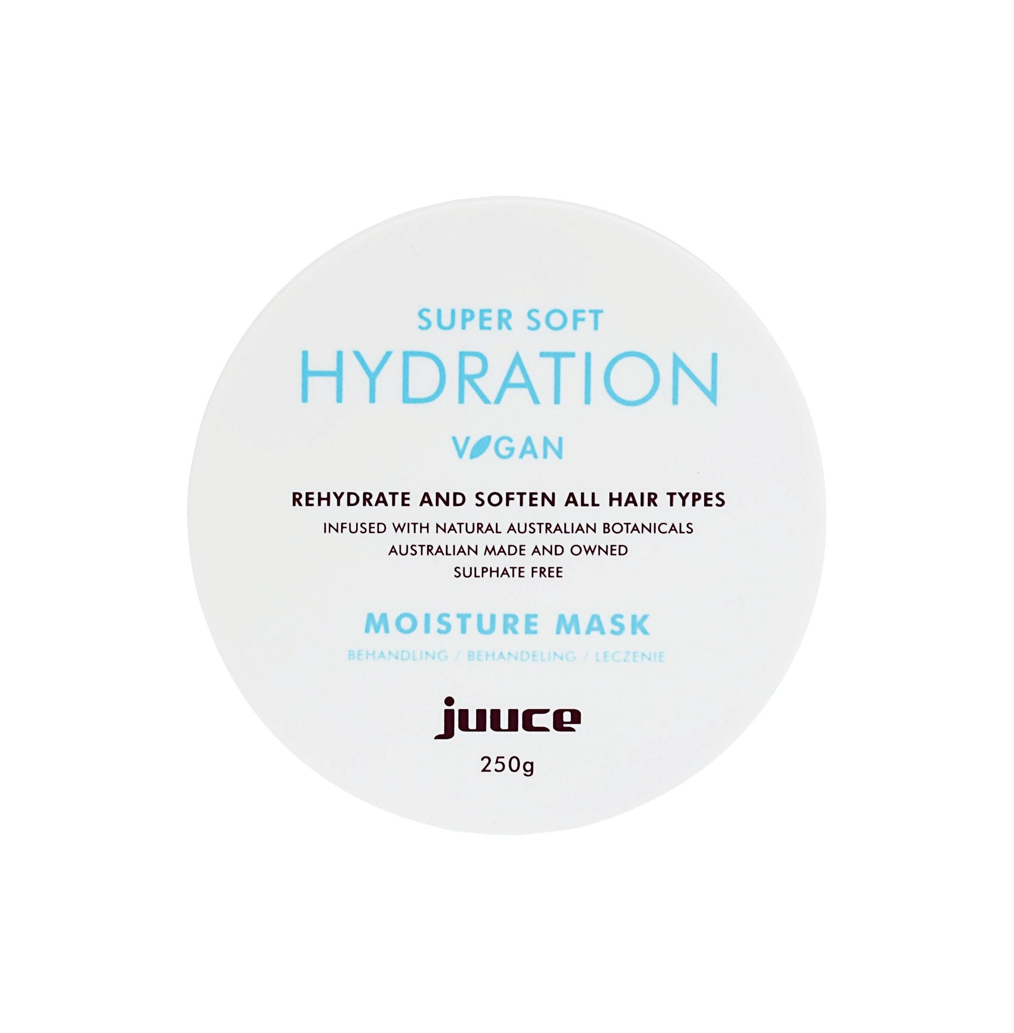 Juuce Vegan Super Soft Hydration Moisture Mask