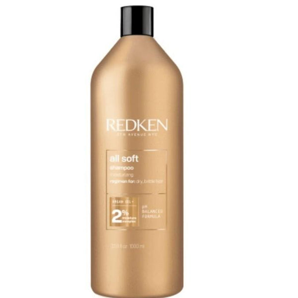 Redken All Soft Shampoo - 1 Litre - Haircare