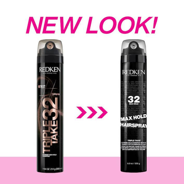 Redken Max Hold Hairspray Triple Take 32 - Haircare