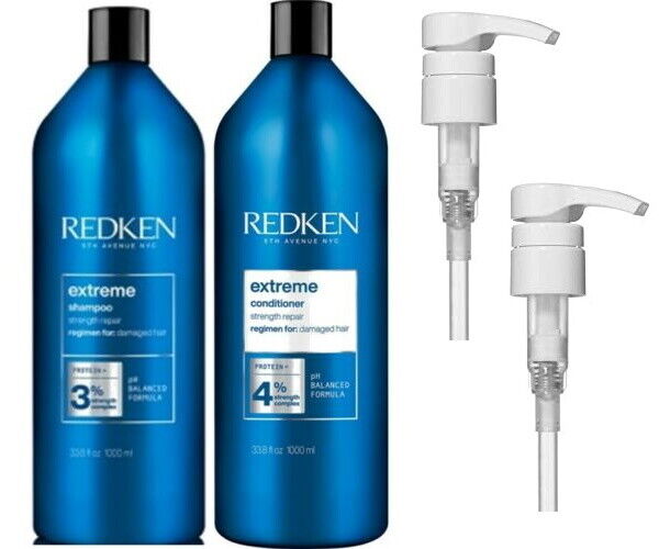 Redken Extreme Shampoo & Conditioner 1 Litre Duo