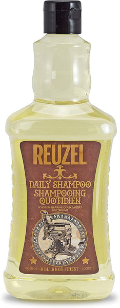 Daily Shampoo - Cleanses Hair and Scalp - Ideal for All Hair Types and Frequent Use - Balanced for Excellent Degreasing and Cleansing without over Drying - with T4 Tonic Blend - 33.81 Oz