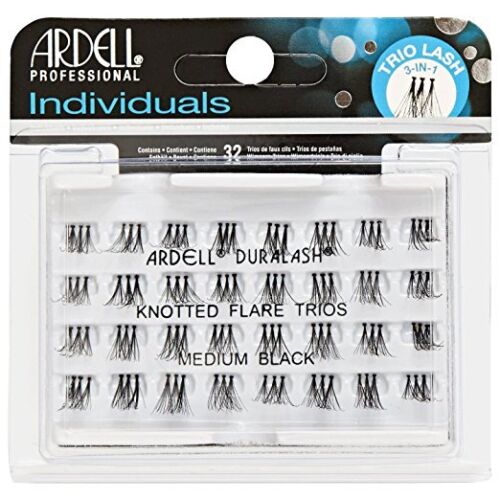 Ardell Duralash Individual Knotted Flare Trio Lashes Medium