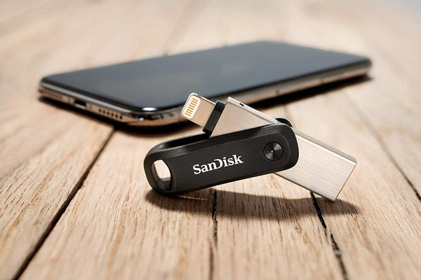 Sandisk Ixpand Flash Drive GO SDIX60N 256GB Black IOS USB