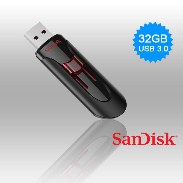 SANDISK SDCZ600-032G 32GB CZ600 CRUZER GLIDE USB 3.0