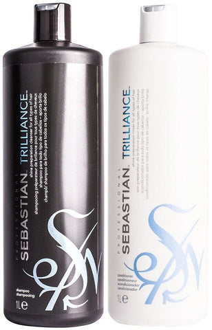 Sebastian Trilliance Shampoo & Conditioner 1lt Duo