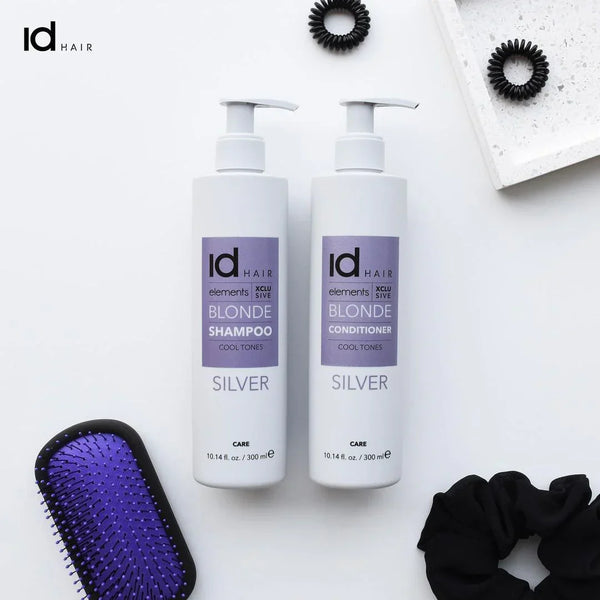 idHAIR Elements Xclusive Blonde Conditioner - Silver 300ml