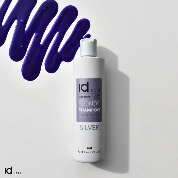 idHAIR Elements Xclusive Blonde Shampoo - Silver 300ml