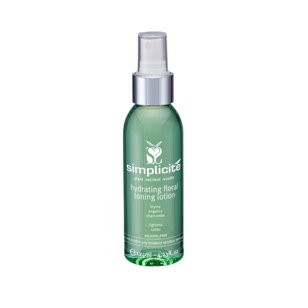 Simplicité Floral Toning Lotion - Combo/Oily Skin - 125ml