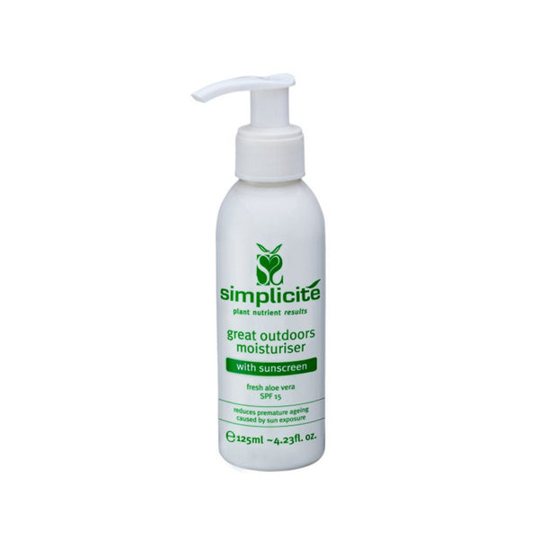 Simplicité Great Outdoors Moisturiser with SPF15 - 125ml