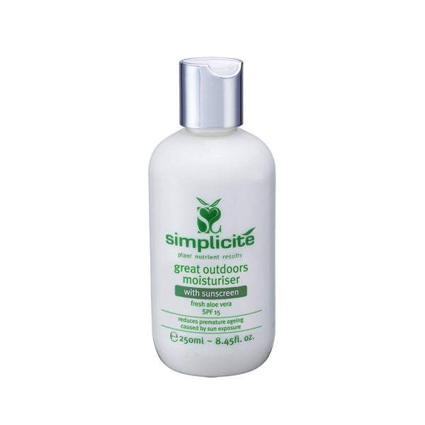 Simplicité Great Outdoors Moisturiser with SPF15 - 250ml