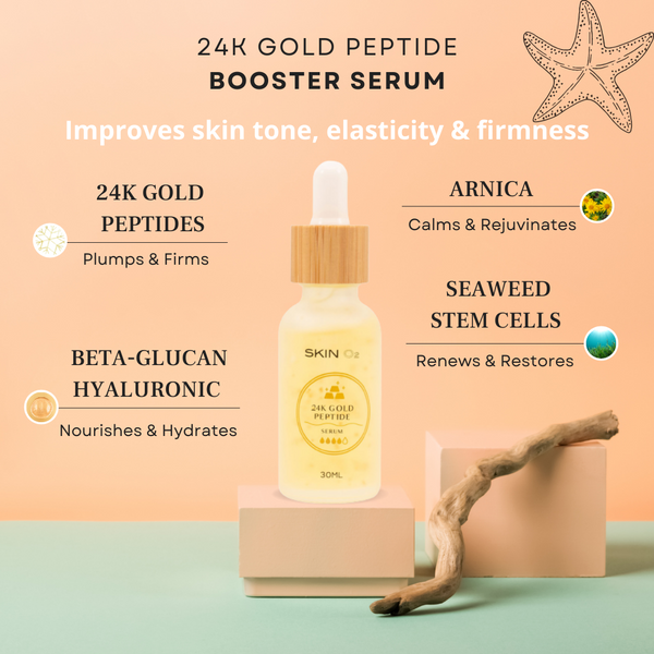 Skin O2 24K Gold Peptide Serum - Skincare