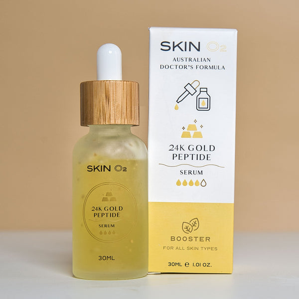 Skin O2 24K Gold Peptide Serum - Skincare
