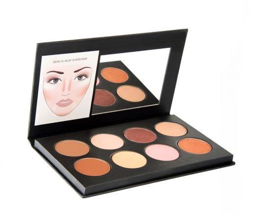 Skin O2 Contour Blush & Glow Powder Palette - Makeup