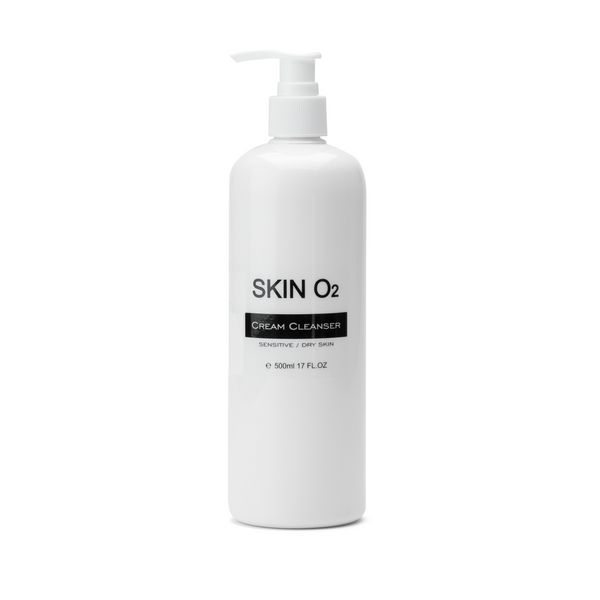 Skin O2 Cream Cleanser - 500ml - Skincare