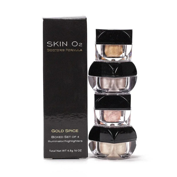 Skin O2 Gold Spice Illuminator Highlighters - Makeup