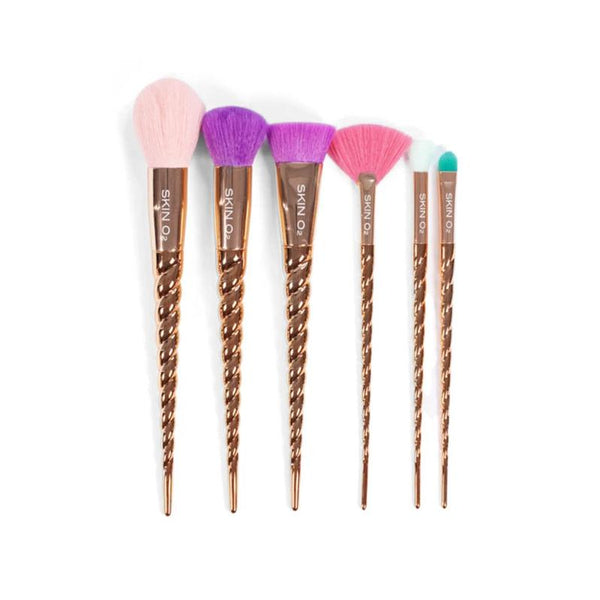 Skin O2 Makeup Brush Box Set -6pc - Makeup