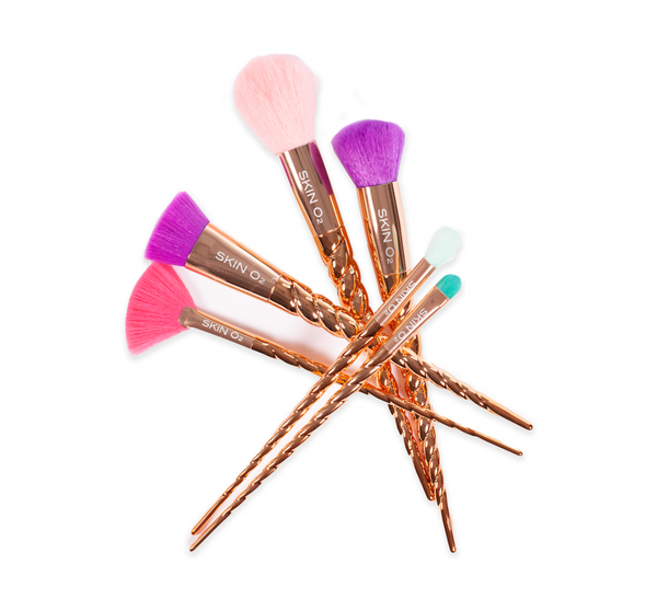 Skin O2 Makeup Brush Box Set -6pc - Makeup