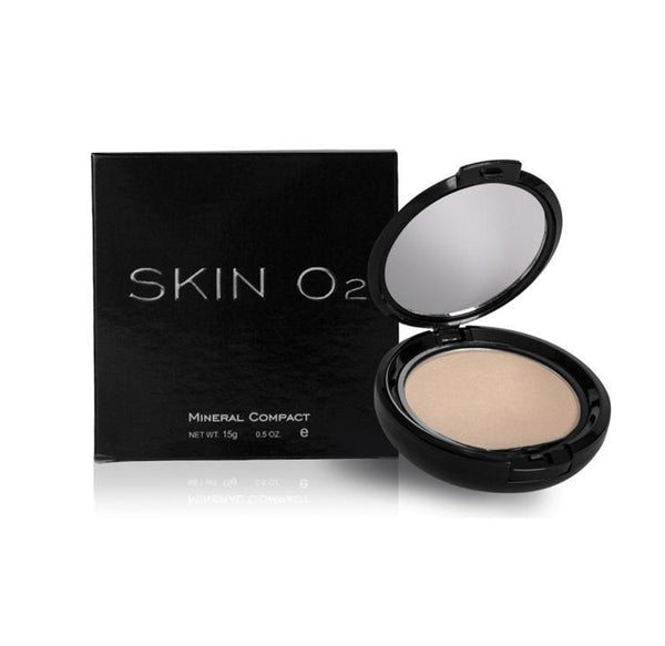 Skin O2 Mineral Powder Compact - Sheer - Makeup