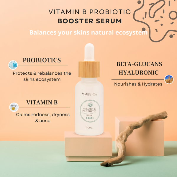 Skin O2 Vitamin B Probiotic Serum - Skincare