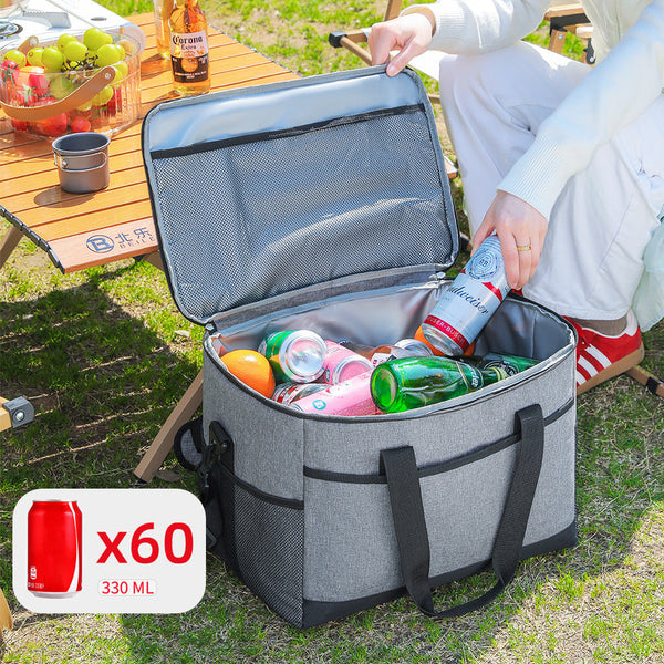 Small Insulated Lunch Bag 10L Cooler Tote Box with Shoulder