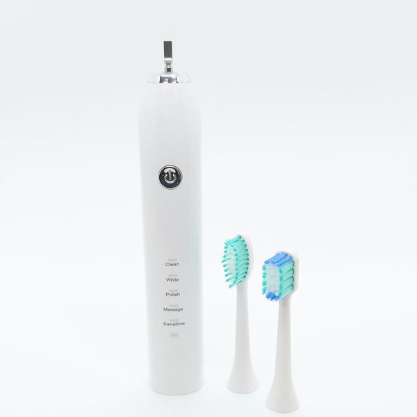 Sonic Electric Toothbrush White USB Wireless Charging Smart