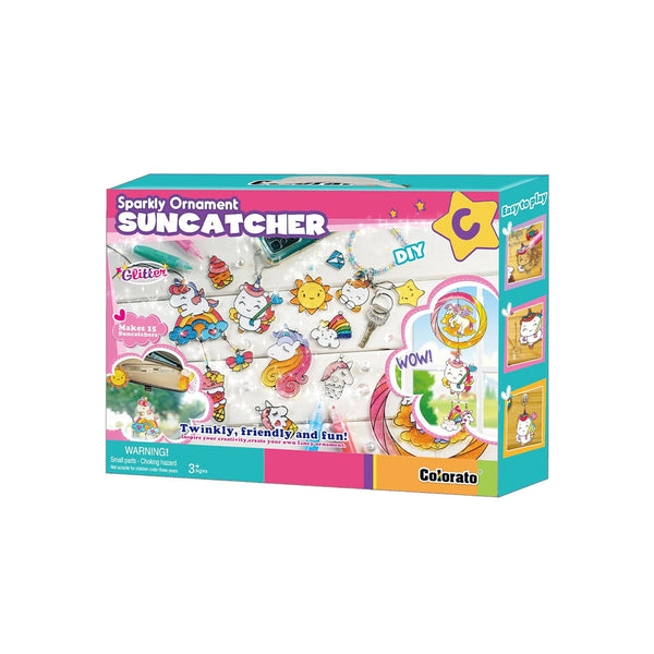 Sparkly Ornament Suncatcher - DIY for Kids Art Craft