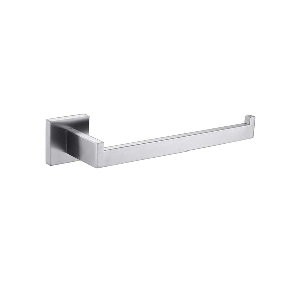 Square Hand Towel Holder Ring Wall Mounted Modern Towel Bar